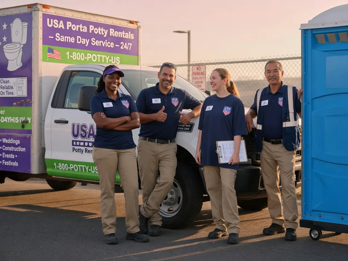 Porta Potty Rental company in Camp Point, IL